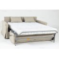 divano aperto a letto con materasso confort L.140 h. 195 spessore 17/18 cm. 