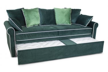 Divano doppio letto estraibile mod. 2185 con cuscini 
