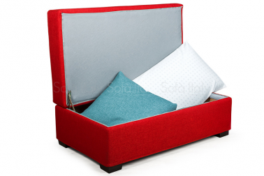Pouf contenitore Mod. 100C - seduta sollevabile con meccanismo di sostenimento