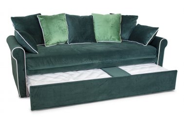 Divano doppio letto estraibile mod. 2185 con cuscini 