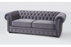 Divano 2 posti Max mod. Chesterfield - Rivestimenti e colori a scelta