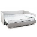 doppio letto affiancato per utilizzarlo come letto matrimoniale 